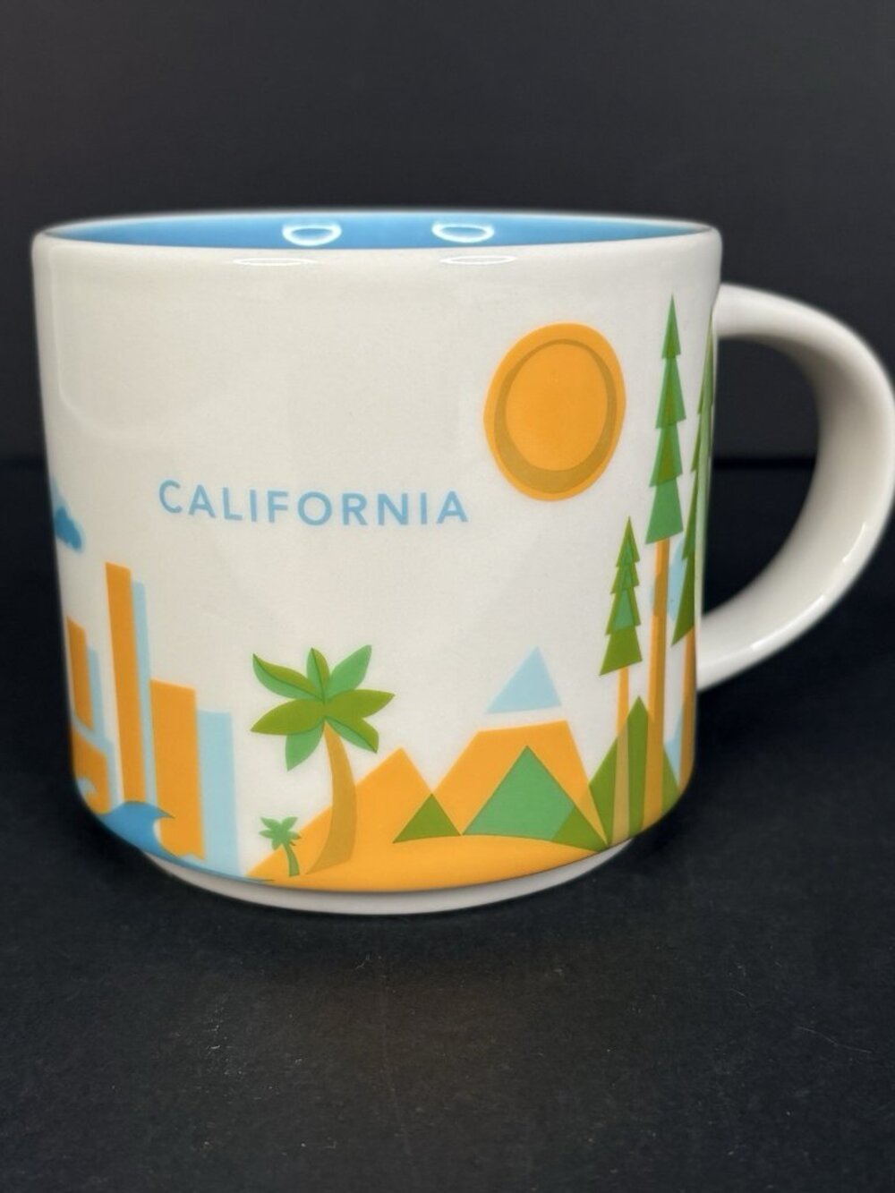 Starbucks California You Are Here Collection YAH Coffee Mug 14 fl. Oz 2015
